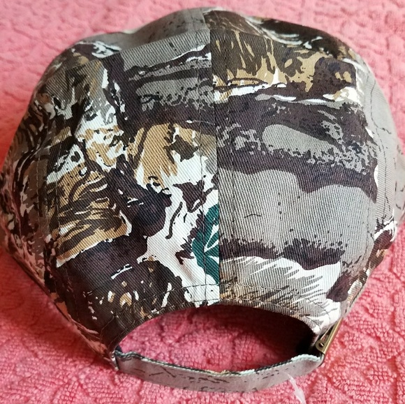 Green/Brown Camo Hat - Picture 4 of 4